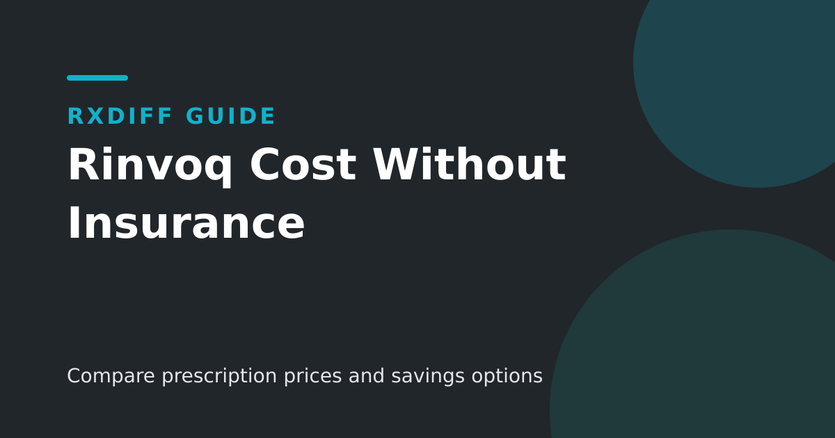 Rinvoq costs: compare a current quote for the prescribed product